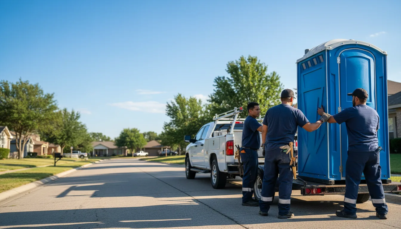 Portable Toilet Rental in Lyndon, KS near me